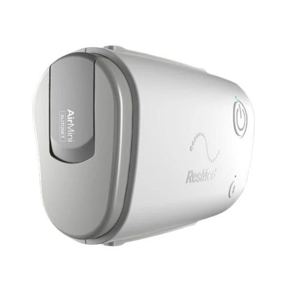 ResMed AirMini AutoSet travel CPAP machine for sleep apnea therapy