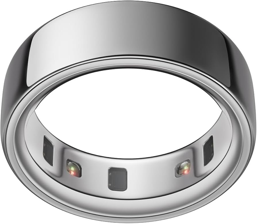 Oura Ring 4 Oura Ring 4 smart ring sleep tracker worn on finger for sleep stage, HRV, and recovery monitoring