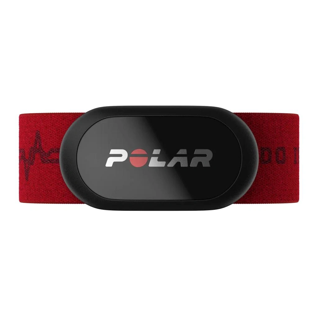 Polar H10 chest strap heart rate monitor with ECG-grade HRV tracking and research-level R-R interval accuracy for stress and recovery analysis